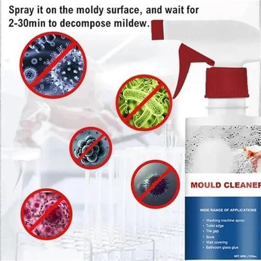 Deodorizing & Purifying Household Cleaning Foam Spray 60ml - BizBazar